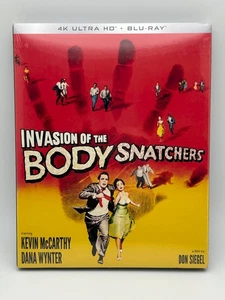 Invasion of the Body Snatchers (1956) 4K Ultra HD w/ Slipcover Sci-Fi Horror NEW - Bild 1 von 14