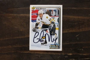 GLEN MURRAY BOSTON BRUINS HANDSIGNIERTE KARTE - Bild 1 von 1