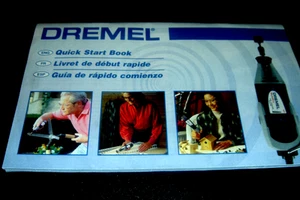 Dremel 2003 Quick Start Book - User's Guide 2610915925 instruction manual - Picture 1 of 4