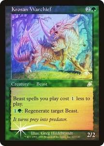 MTG - Krosan Warchief - Foil - Scourge - Magic the Gathering - Picture 1 of 1
