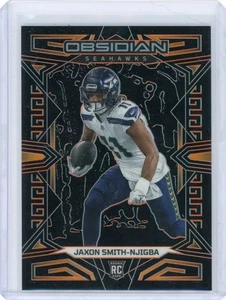 Grabado eléctrico Panini Obsidian Jaxon Smith-Njigba 2023 naranja novato RC/49 - Imagen 1 de 2