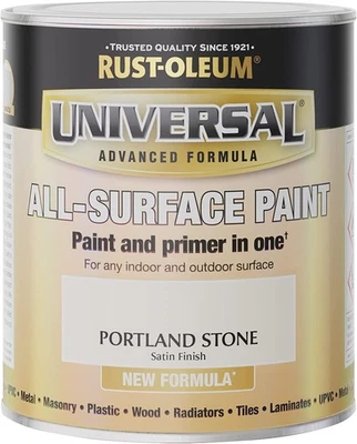 Rust-Oleum Universal New Formula Portland Stone 750ml - Image 1 of 4