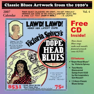 John Tefteller's Blues Images Calendar 2007 + FREE CD Paramount Race Record Art - Bild 1 von 2