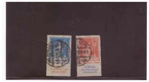 GERMAN SC.B3-4 1922 PLANTING CHARITY COMP. SET USED YE23 - Picture 1 of 1