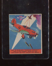 R137 Goudey Gum Sky Birds #3 English "Hawker Henley"