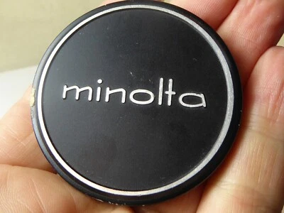 Minolta 54mm Slip On Front Camera Lens Cap For 52mm Filter Ring MC / MD / SR - Image 1 of 4