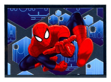 SPIDER-MAN 2014 Ultimate Spider-Man Marvel Panini Silver Foil Sticker #9 *Qty*
