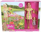 Barbie Doll & Chelsea Puppy Picnic Party Playset Gnc61 Includes 25+ Pieces