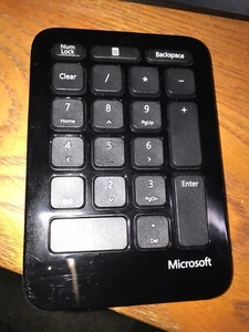 Microsoft Wireless Number Model 1558 Replacement Keypad Only OEM Genuine  - Picture 1 of 3