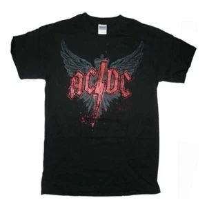 AC/DC Wings Logo XXLARGE T-Shirt New/Vintage Official Merch - Picture 1 of 1