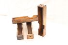Old Box Wood 6,5 x 33 x 5,5cm Transport Chest Storage Measuring Tool