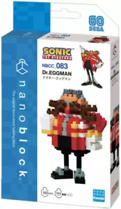 nanoblock NBCC-083 Sonic Dr. Eggman Klemmbausteine Diamond Modell NEU - Bild 1 von 2