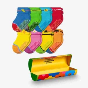 NWT! Bombas Baby Sesame Street 8-Pack Gift Box Size 6-12 Months - Picture 1 of 8