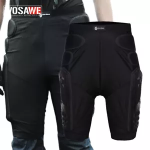 WOSAWE Hip Protection Impact Shorts Bike Sports Knee Elbow Wrist Pads Kit Guards - Picture 1 of 17