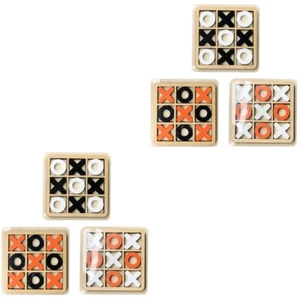 2 PCS Tic Toe Game Child Chess Board for Adults Family Room Decor - Picture 1 of 12