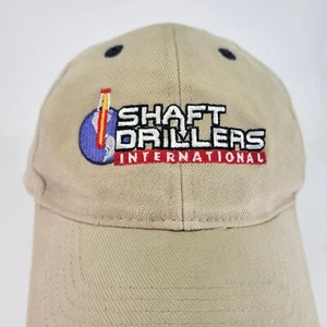 Shaft Drillers International Hat Cap Mt Morris PA Adjustable Beige - Picture 1 of 7