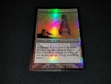 MTG 1x 9th Edition uncommon land LP Spanish FOIL Urza's Tower ships w/ tracking