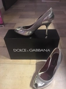 Sandali con tacchi DOLCE \u0026 GABBANA 38 verde - 9094621