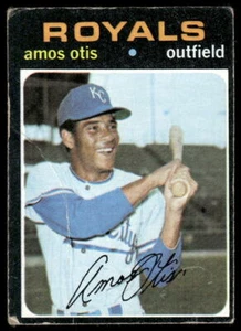 1971 Topps #610 Amos Otis Kansas City Royals LOW GRADE - Picture 1 of 2