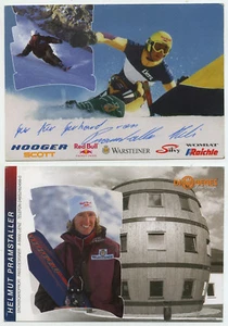 46047 - Autogramm Helmut Pramstaller (AT) - Snowboard-Profi und Fass-Designer - Imagen 1 de 1