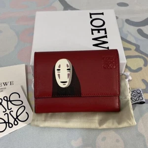 LOEWE x Studio Ghibli Spirited Away Collaboration Kaonashi Wallet Chihiro Japan - Picture 1 of 9