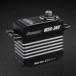 Power HD W50-360° 694,4 Unzen/0,9s Stahlgetriebe Winde Servo - Bild 1 von 4