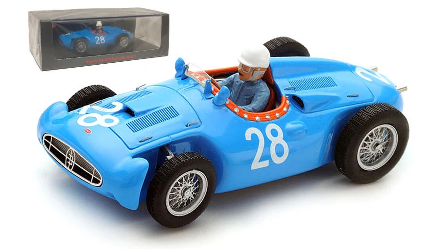 Spark S5280 Bugatti T251 #28 French GP 1956 - Maurice Trintignant 1/43 Scale - Image 1 of 3