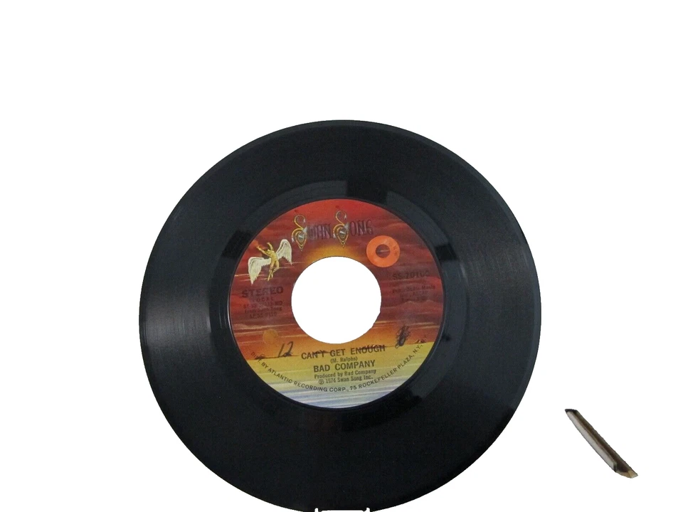 45 RECORD - BAD COMPANY - CAN'T GET ENOUGH - Image 1 of 1