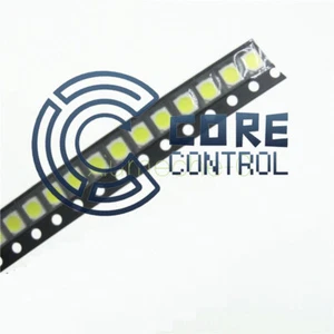 new 500PCS POWER TOP SMD SMT White PLCC-2 3528 1210 Super Bright Light LED NEW - Picture 1 of 1