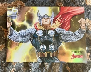 2022 Fleer Ultra Avengers Puzzle Piece Thor 3 of 9 Card - Picture 1 of 3