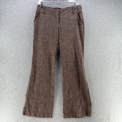 Pantalones de vestir para mujer My Michelle talla 7 pantalones acampanados marrón  Foto 1 de 4