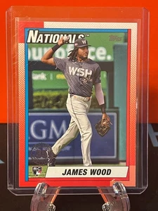 2025 Topps Series 1 - 1990 Topps Baseball James Wood #T90-39 . - Bild 1 von 2