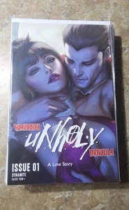 Vampirella Dracula Unholy #1 1:11 Artgerm Variant Dynamite 2021 NM - Picture 1 of 1