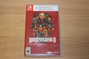 Wolfenstein II The New Colossus for Nintendo Switch - Tested & Works - Picture 1 of 5