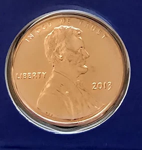 2013 P Lincoln Shield Cent / Penny In Original Mint Cello D65 - Picture 1 of 2