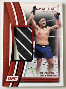 Alex “The Great White” 12/25 UFC Fight Night Fighter Worn/Used Patch 2023 Immac - Picture 1 of 3