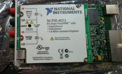 NI PXI-4072 National Instruments 6-1/2 dígitos Foto 1 de 2