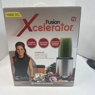 Juego de 14 piezas Fusion Xcelerator de acero inoxidable 1000 vatios sin BPA como se ve en TV Foto 1 de 4