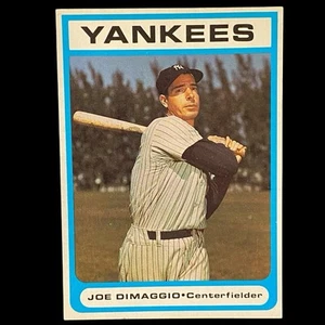 1987 The Bowery Bank Joe DiMaggio NEW YORK YANKEES -- NM - Picture 1 of 2