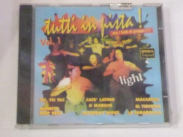 TUTTI IN PISTA VOL 1 LIGHT - IRMA CD COMPILATION - Image 1 of 1