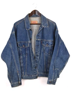 Levi Straus Co Jean Trucker Jacket Denim 70507 Men L Perfect Everyday Wear Cool - Picture 1 of 8