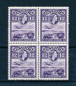 ANTIGUA 1963 DEFINITIVES SG157 12c BLOCK OF 4 MNH - Picture 1 of 1