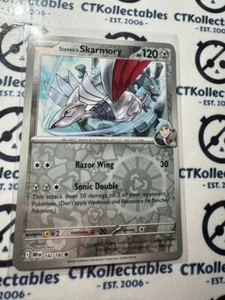 Steven's Skarmory Scarlet & Violet Destined Rivals #142/182 Reverse Holo - Bild 1 von 1