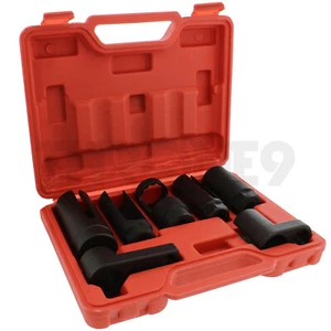 1/2" 3/8" 7/8" Sensor de Oxígeno Llave de Enchufe 22mm 27mm 29mm Herramienta de Reparación Automática 7/Juego - Imagen 1 de 9