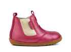 Bobux Kids Jodhpur Cherry Shimmer Boots Size 21Eu 4.5Uk Fit On The Large Side