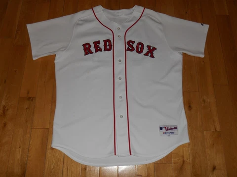 Majestic 6200 Curt Schilling BOSTON RED SOX #38 Men Authentic MLB Team JERSEY 52 Cover