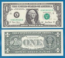 United States 1 Dollar 2001 "K" Dallas Texas UNC USA P 509 FR#1927