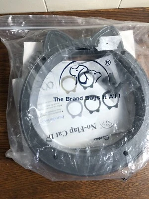 PUERTA GATO SIN SOLAPA Plástico Gris Nuevo en Paquete Foto 1 de 4