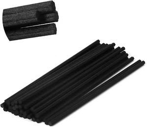 30Pcs 23Cm X 5Mm Black Fibre Reed Diffuser Sticks Thick Diffuser Reeds Sticks Di - Picture 1 of 5