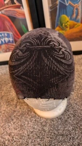 Affliction Knit Skull Beanie Hat Cap (Rare) Y2K Vintage EUC Rare MMA UFC - Picture 1 of 11